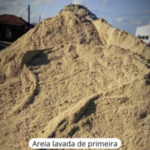 Areia lavada